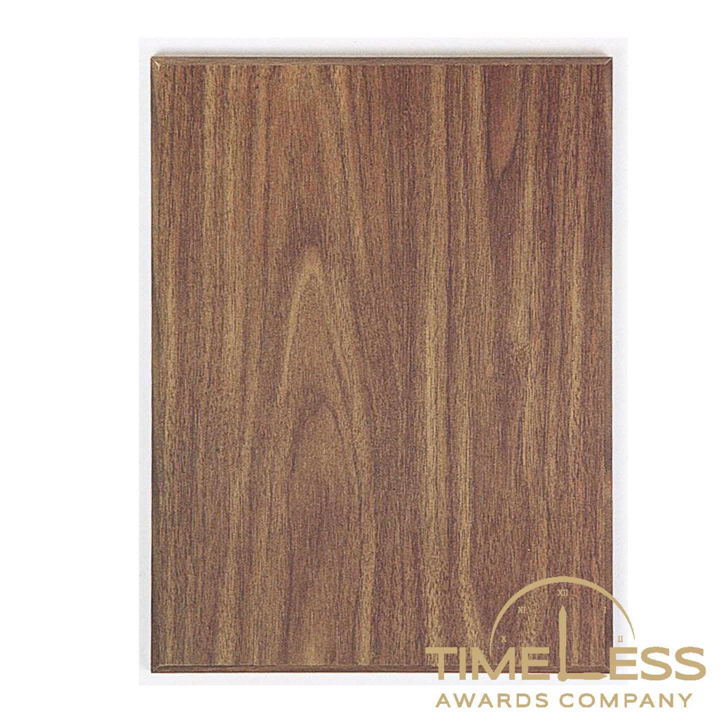 Walnut Finish Plaque