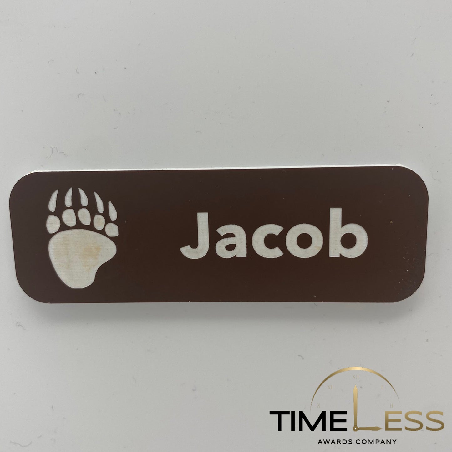 Engraved Plastic Name Badge