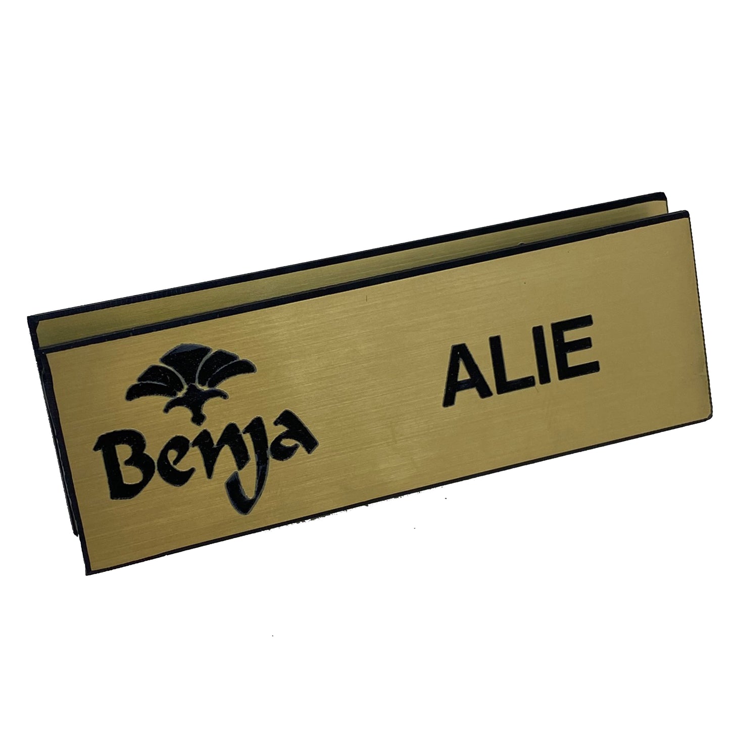 Engraved Plastic Name Badge