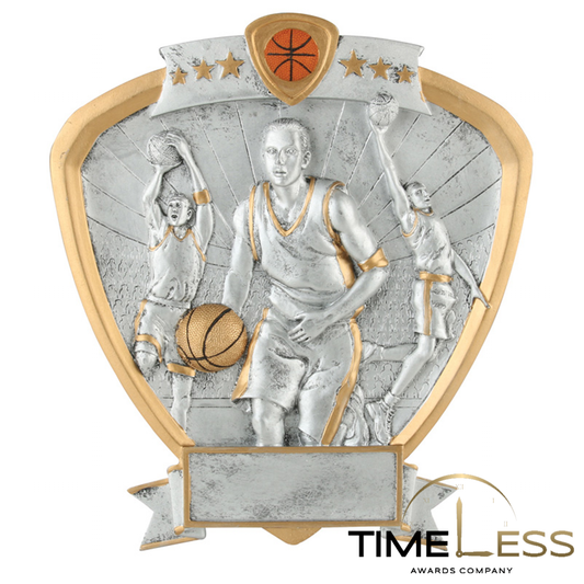 Shield Resin, BASKETBALL MALE - 8 1/2"