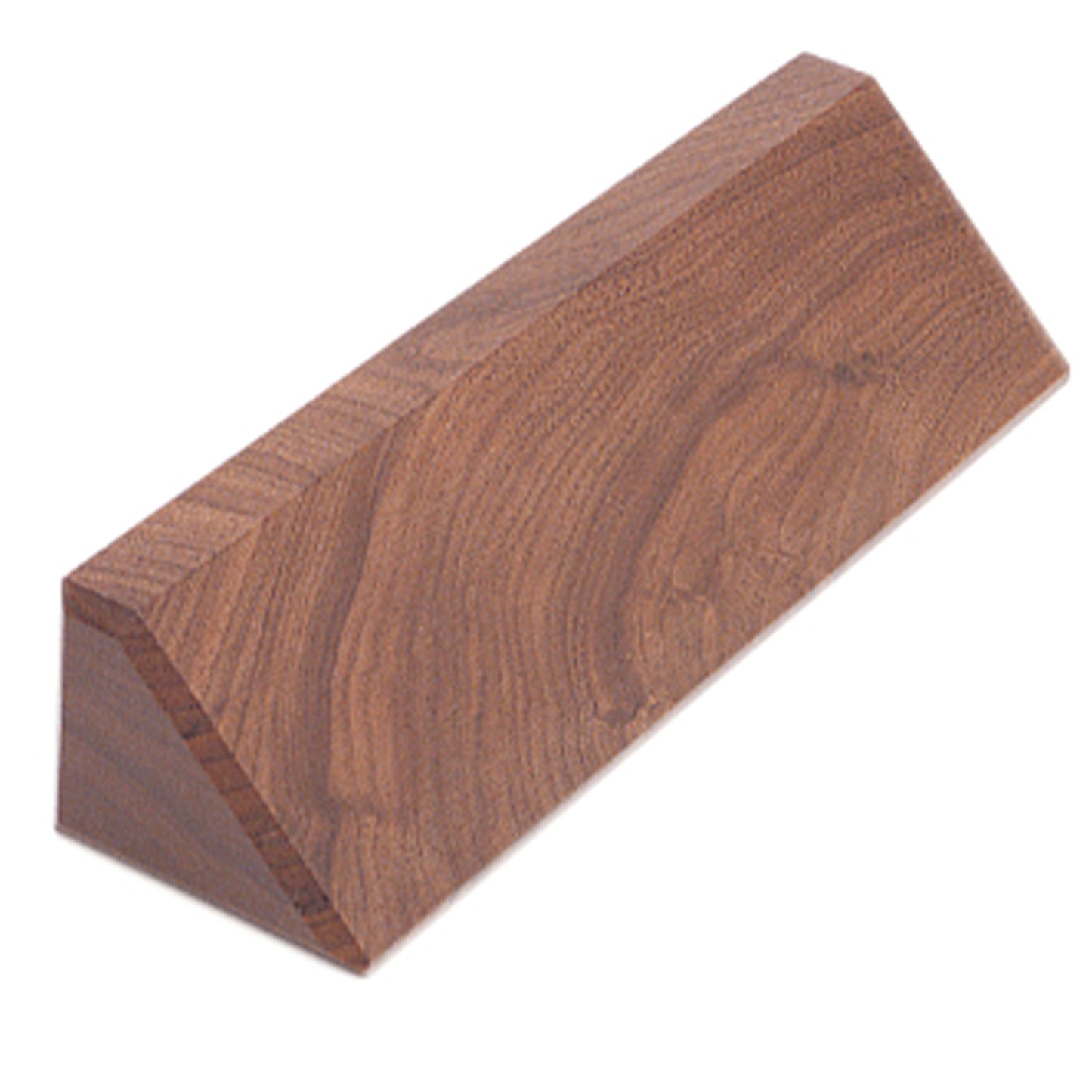 Name Plate Holder Walnut Desk Wedge